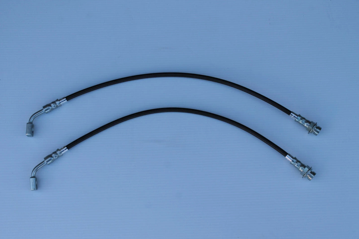 Braided Front Brake Hose Set for VH-CM Valiant, AU-BF Ford Calipers