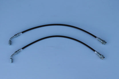 Braided Front Brake Hose Set for VH-CM Valiant, AU-BF Ford Calipers