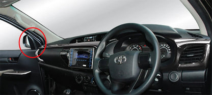 Front Door Tweeter Cover Trim for Toyota Hilux 1kdFortuner (2015-2022)