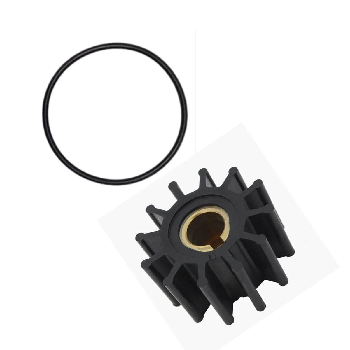 Flexible Impeller & O-Ring for Jabsco OBR 6620, 18-3075, 124310-46090