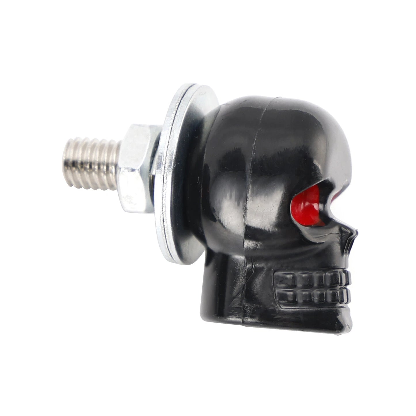 M6 Black Plastic License Plate Screws for Chopper