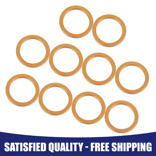 30mm ID Motorcycle Exhaust Muffler Pipe Gasket for 10 x Honda CG125