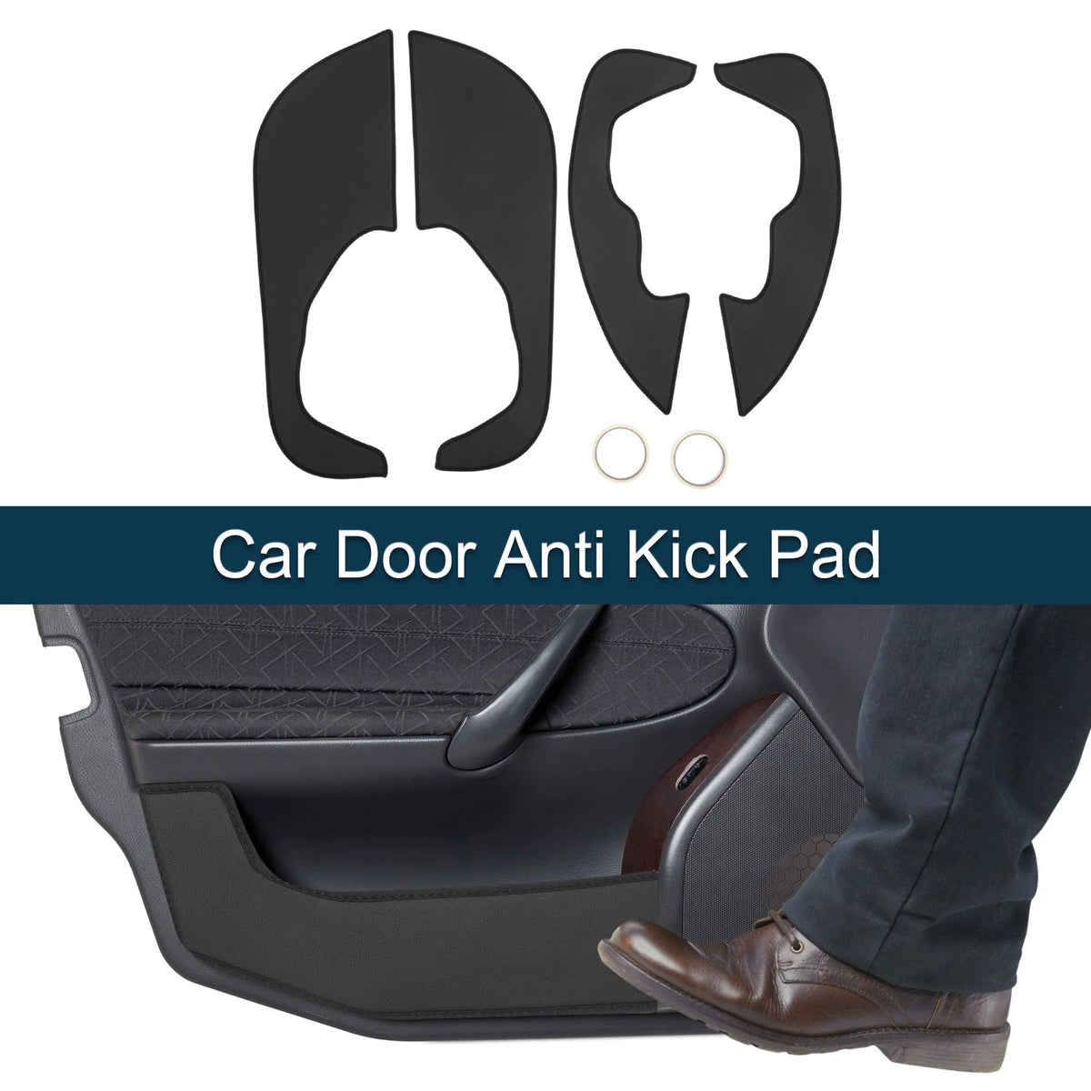 Car Door Anti Kick Pad Sticker Protector for Jeep Renegade (2016)
