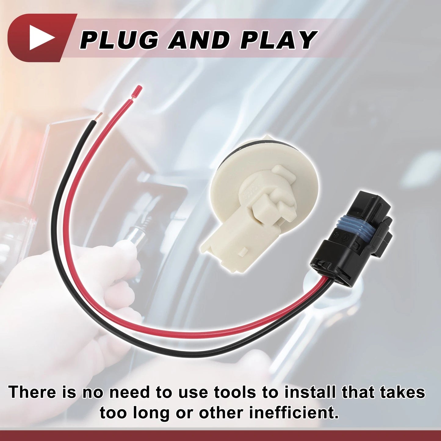 Rear Fog Light Socket Wiring for Volvo XC60 (2009-2013)