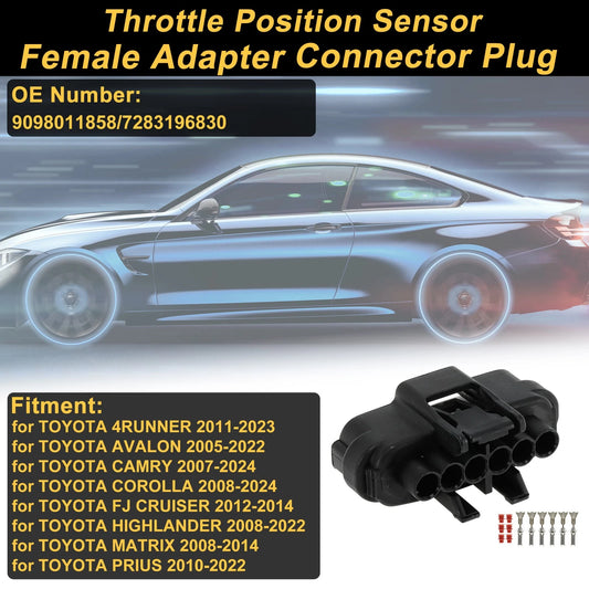6-Pin Throttle Position Sensor Connector Plug for TOYOTA 4RUNNER