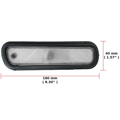 Rear Bumper Side Markers for Honda Accord, Acura Civic, Prelude (Clear)