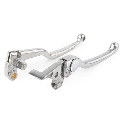 Chrome Aluminum Brake Clutch Levers for Yamaha FZ1 FZ6 FZ8 (2001-2005)