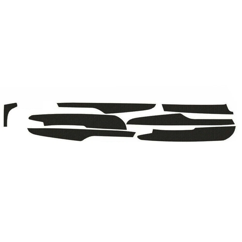5D Carbon Fiber Interior Trim Decal Sticker for BMW X5 (2008-2018)