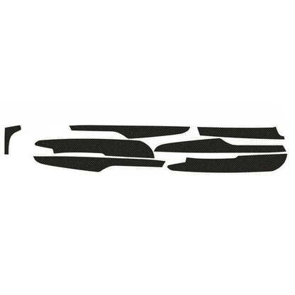 5D Carbon Fiber Interior Trim Decal Sticker for BMW X5 (2008-2018)