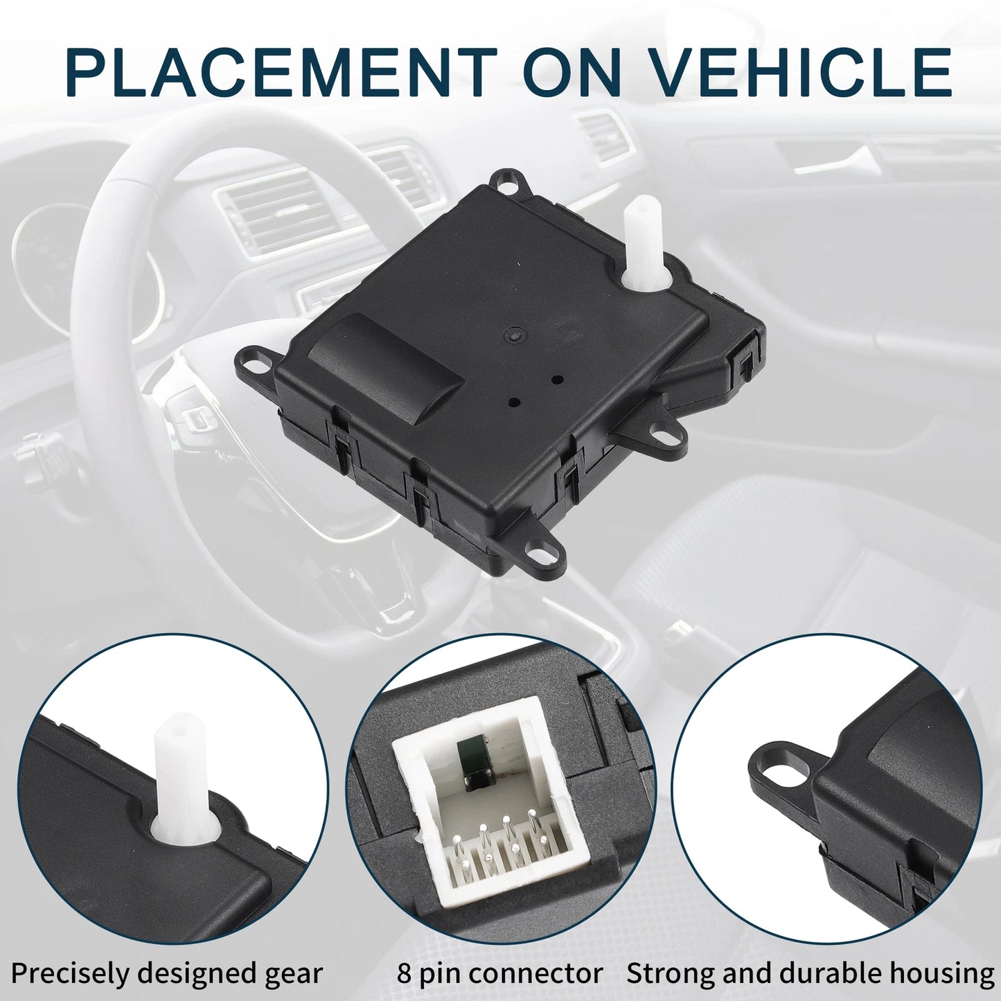 HVAC Heater Blend Door Control Actuator for Ford Explorer (2002-2010)