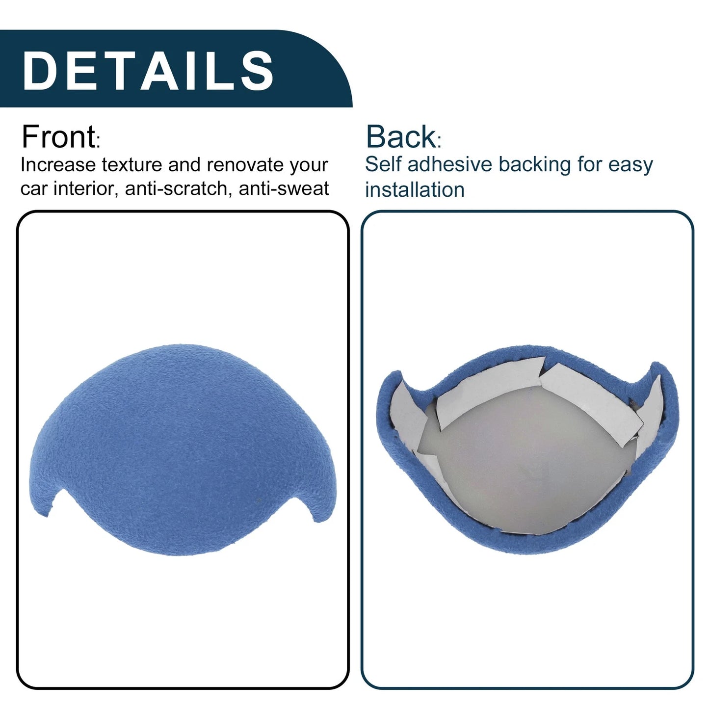 Gear Shift Knob Cover for Ford Mustang 2015-2021 Blue Console Decorator