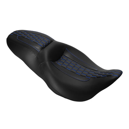 Rider Passenger Seat for Harley Touring Road King Electra Glide (2009-2023)