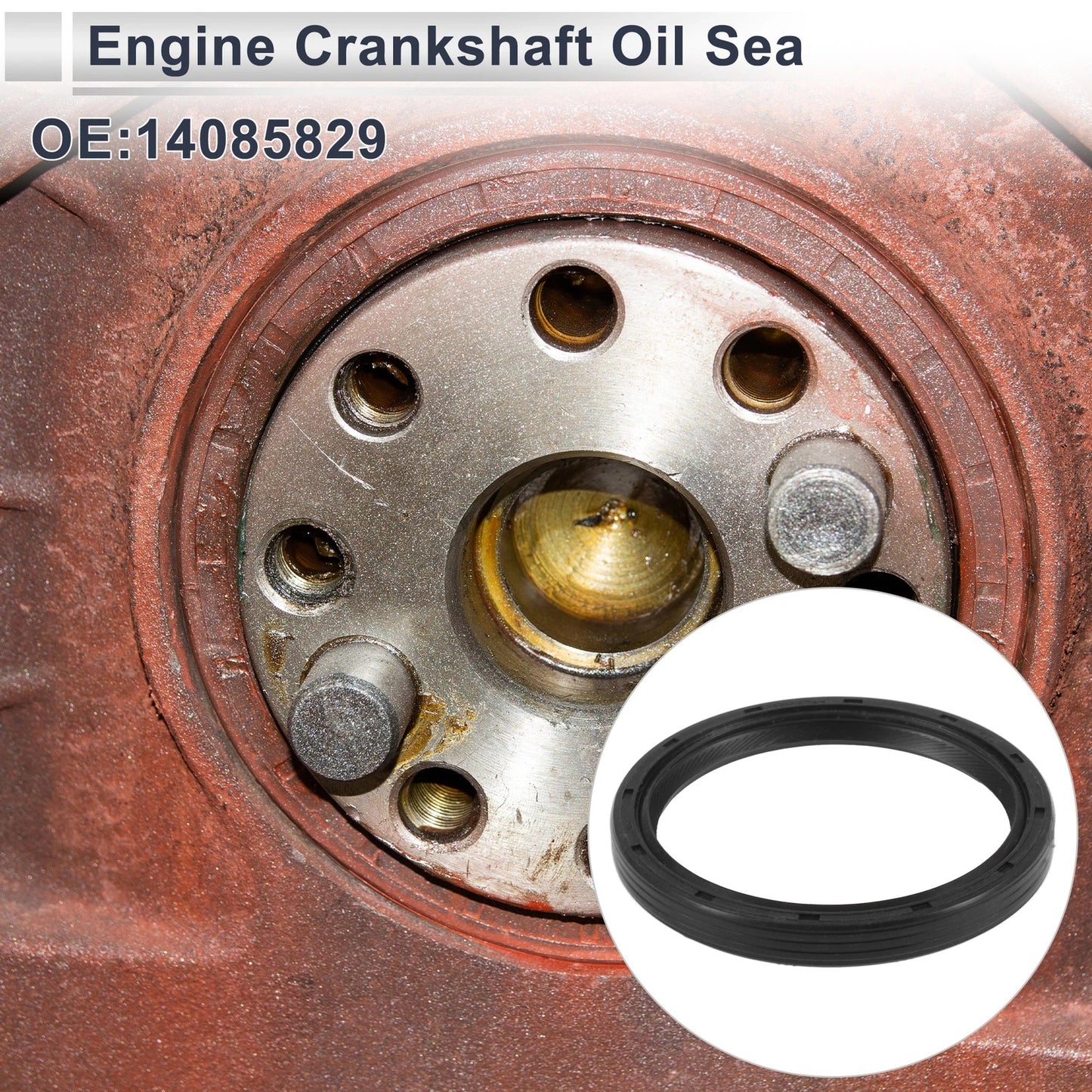 Rear Crankshaft Oil Seal for Chevrolet Malibu NBR Rubber (1996-2003)