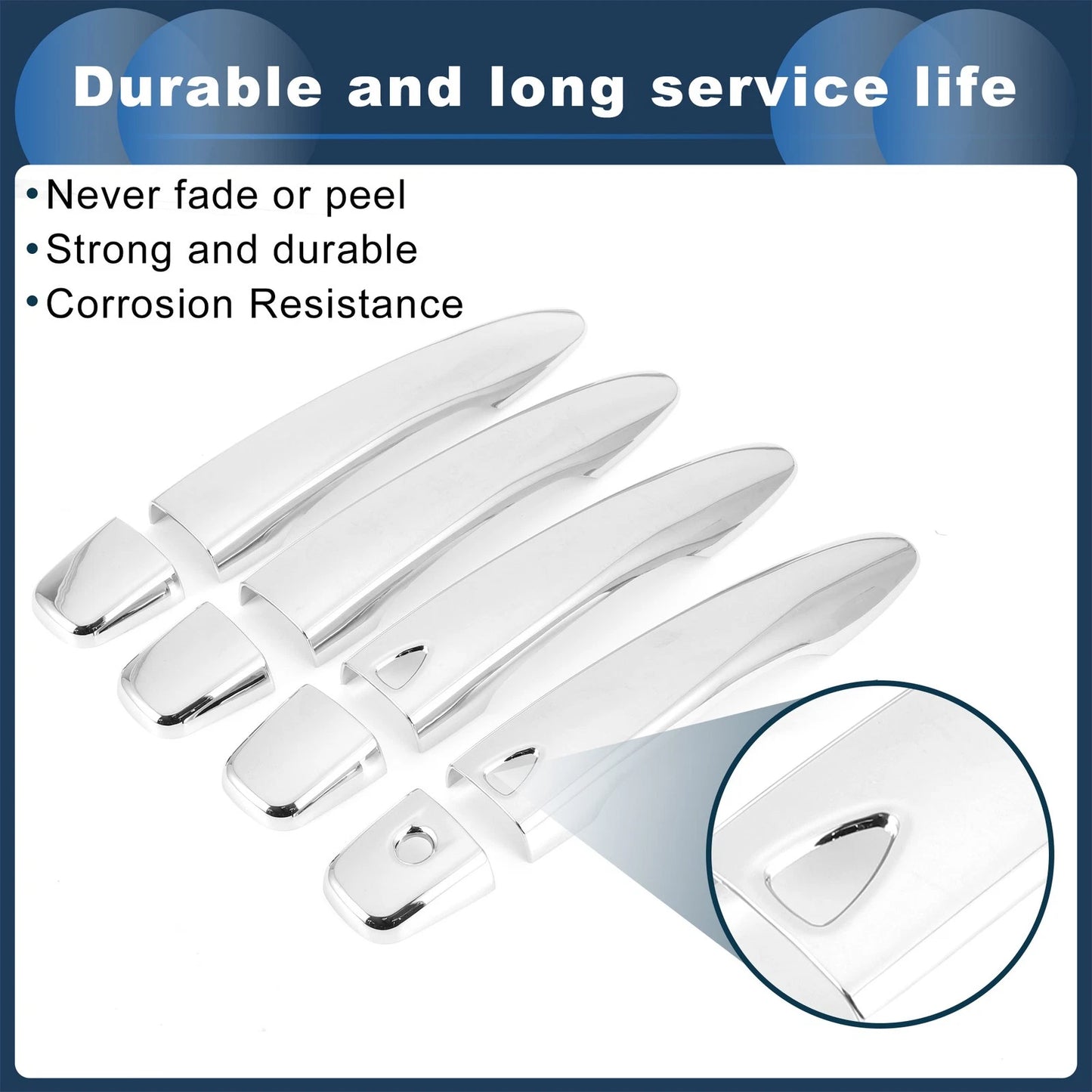 Smart Car Door Handle Cover Trim for Nissan Rogue (2014-2020)