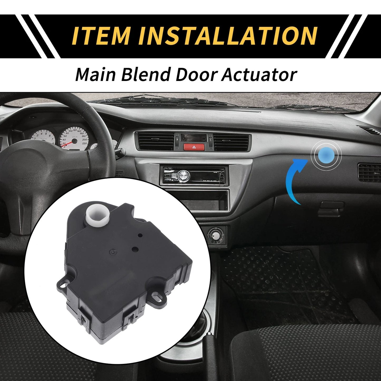 HVAC Air Door Actuator Heater Blend for Buick Century (1997–2005)