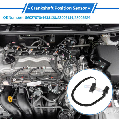 Crankshaft Position Sensor for Jeep Wrangler 2.5L (1991-1992)
