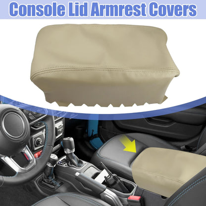 Microfiber Leather Armrest Protector Cover for Jeep Grand Cherokee (2011-2017)