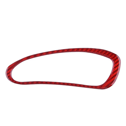 Red Carbon Fiber Side Dashboard Button Switch Cover Trim for Corvette C5 (1997-2004)