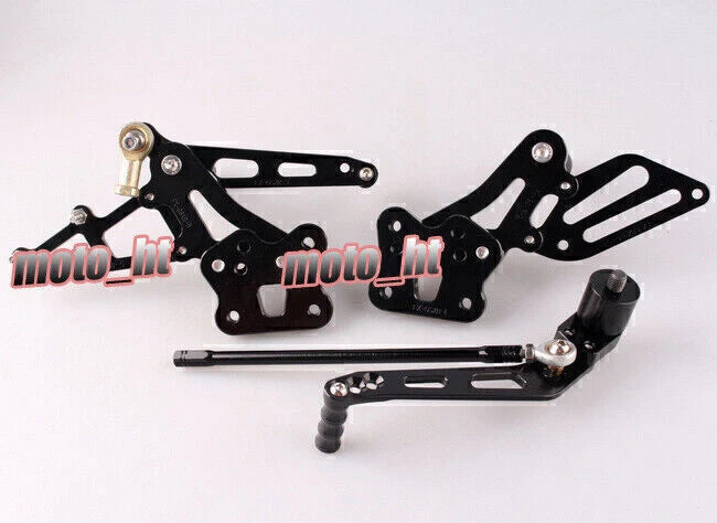 Racing Rearsets 2 x Footpegs for Suzuki GSXR600 GSXR750 (2008-2009)