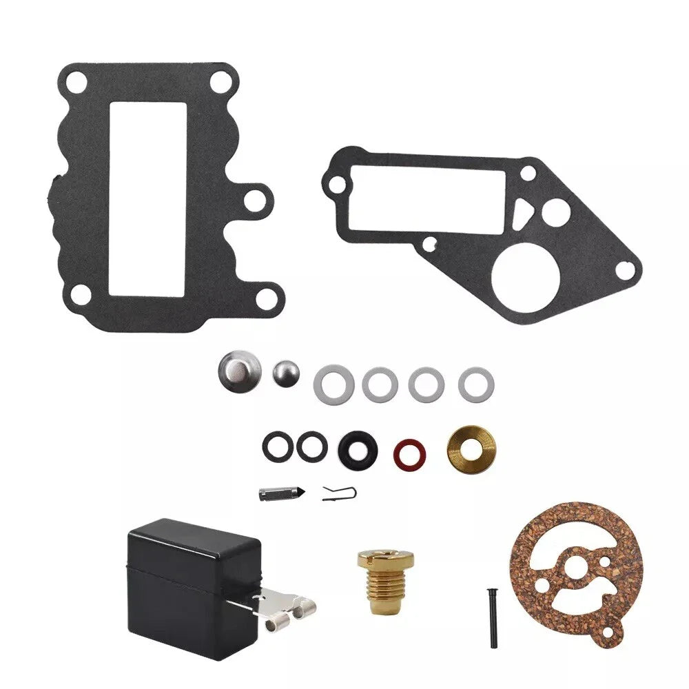 Carb Kit w/Float for Johnson/Evinrude 9.5HP Outboard BRP/OMC