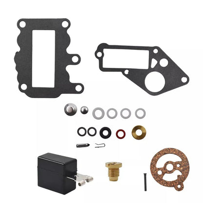 Carb Kit w/Float for Johnson/Evinrude 9.5HP Outboard BRP/OMC