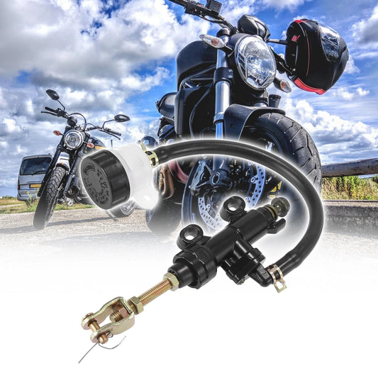 Rear Brake Master Cylinder Pump with Reservoir for Motorcycle Dirt Bike