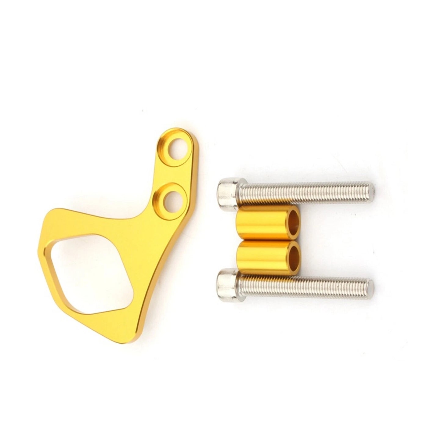 Ignition Key Relocation Bracket Gold for Triumph Bonneville Scrambler T100 (2001-2015)