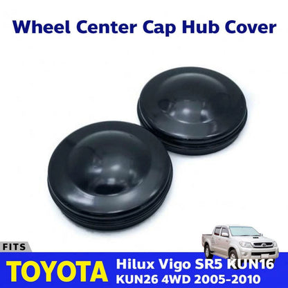 Cap Front Axle Hub Grease 2PC Fits Toyota Hilux Vigo 4WD GGN25 Truck 2005-10 D06