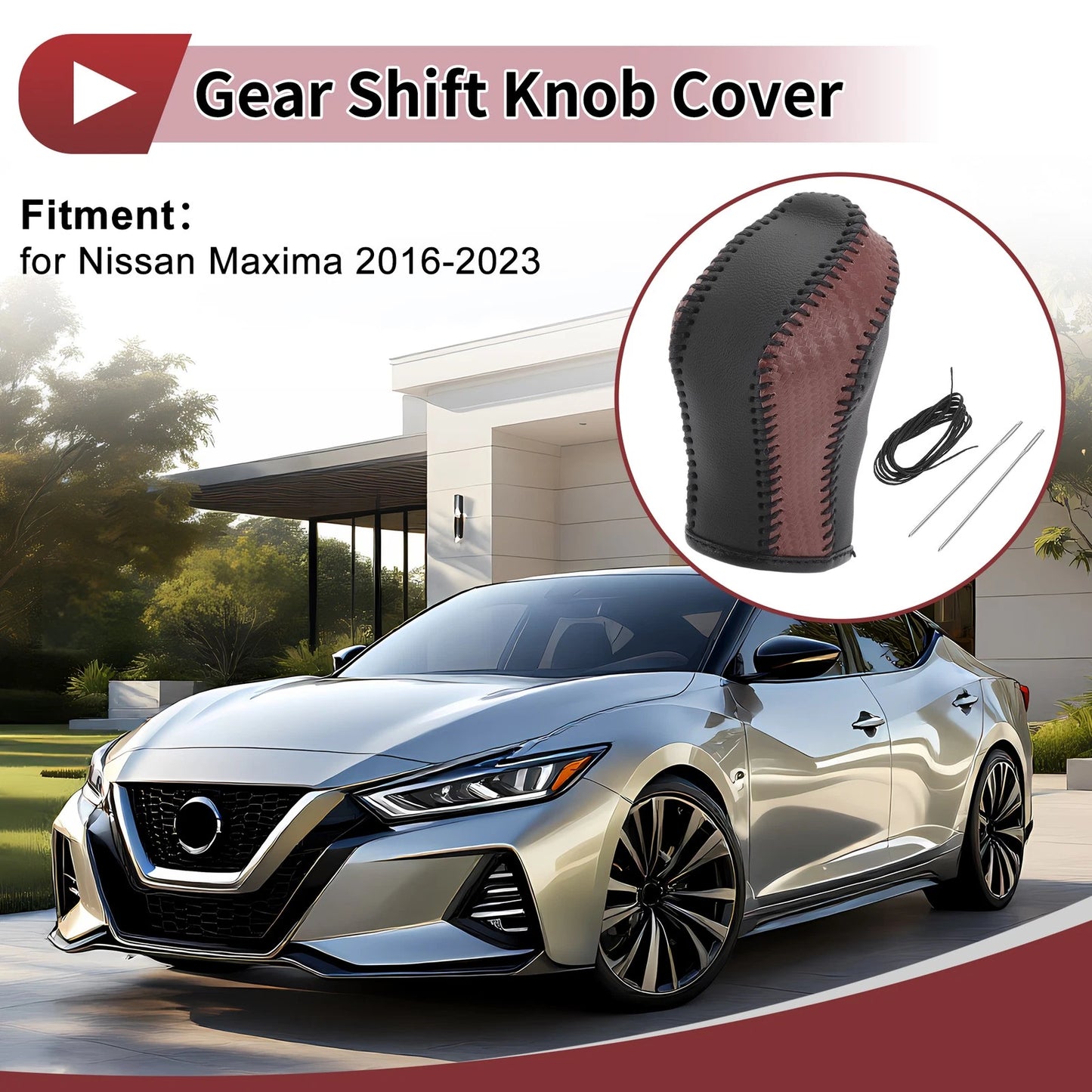 Car Gear Shift Knob Cover for Nissan Maxima (2016-2023)