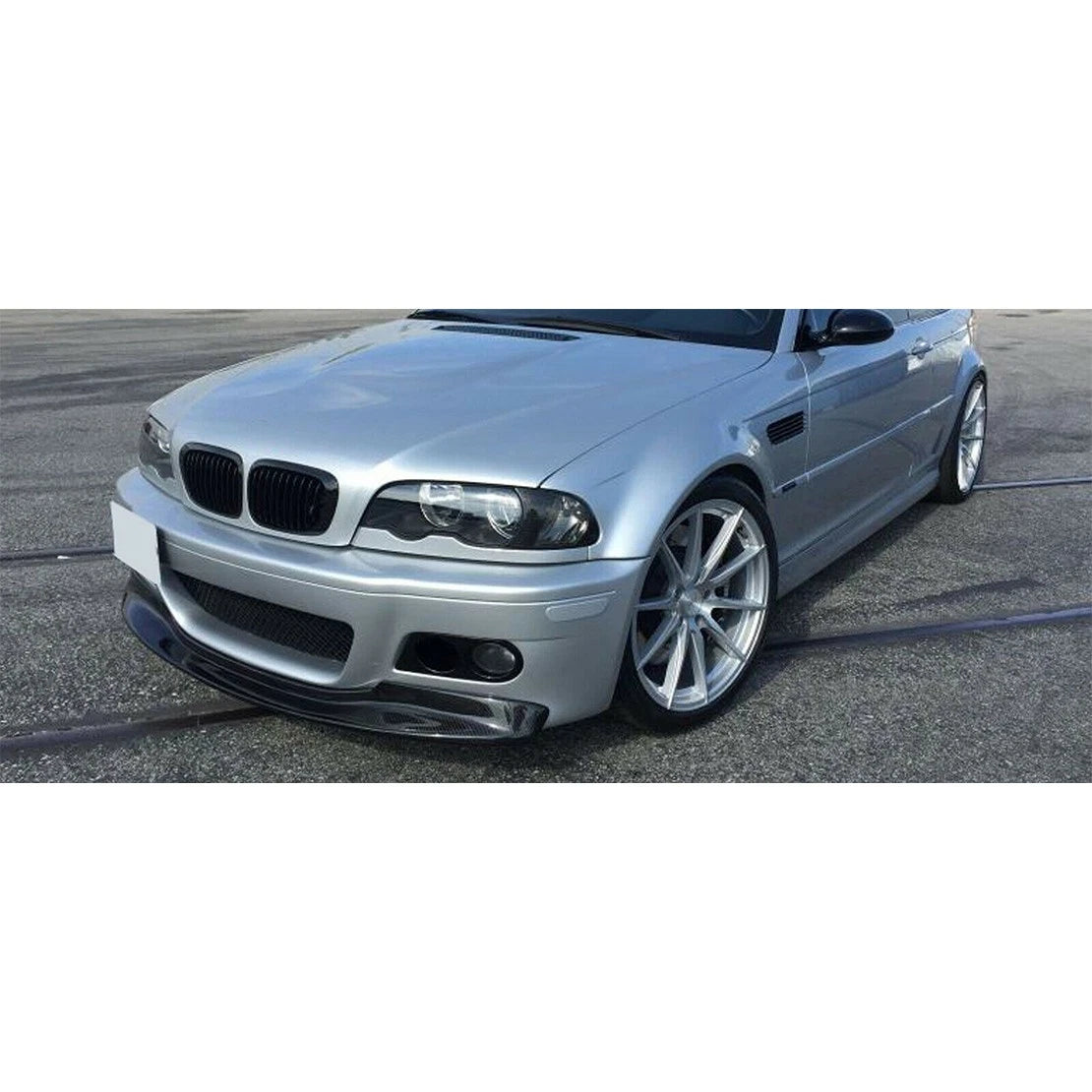 Clear Lens Bumper Side Marker Reflectors for BMW E46 3 Series M3 (1998-2006)