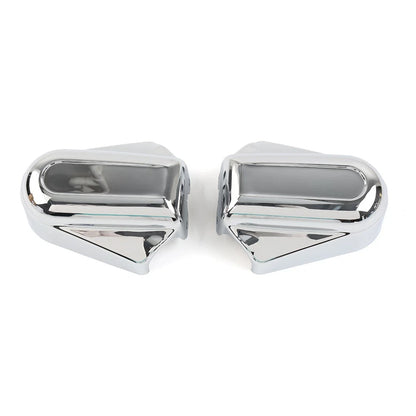 Rear Axle Covers  Chrome for Harley Softail FLSTC FLSTN (2000-2017)