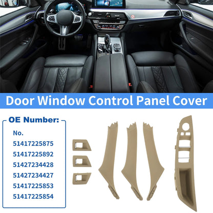 RHD Side Door Window Control Panel Cover for BMW 5 Series (2001-2010)