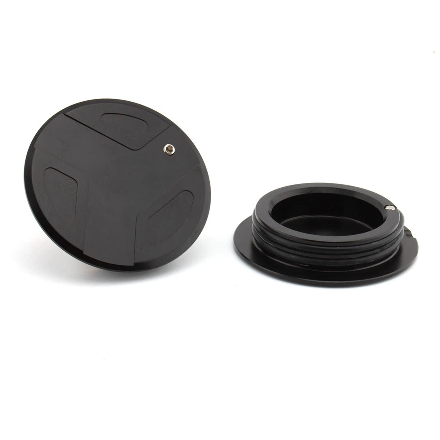 Black Frame Hole Caps for BMW R1200GS LC ADV (2013-2021) R1250GS ADV (2018-2021)