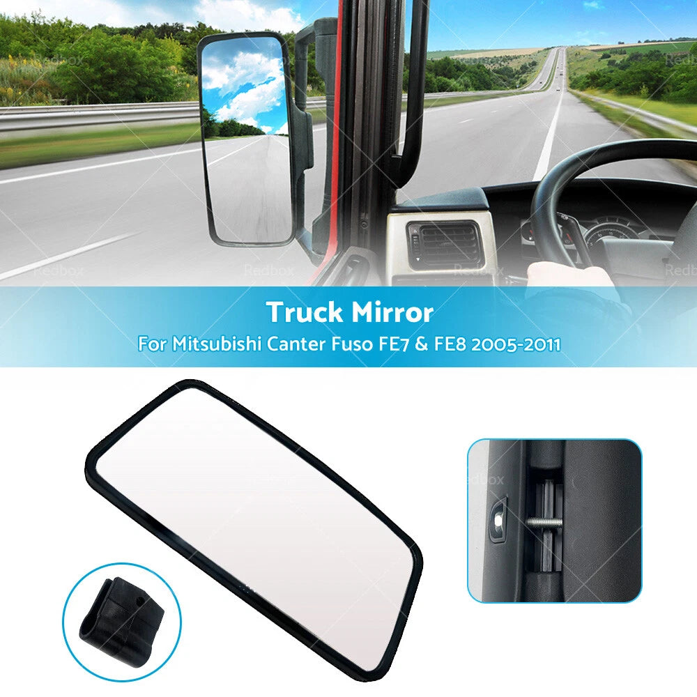 340MM x 165MM Truck Mirror for Mitsubishi Canter Fuso FE7 & FE8 (2005-2011)