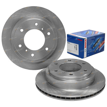 Rotors & Pads  for Mitsubishi Pajero NM NP NS (2000 - 2008)