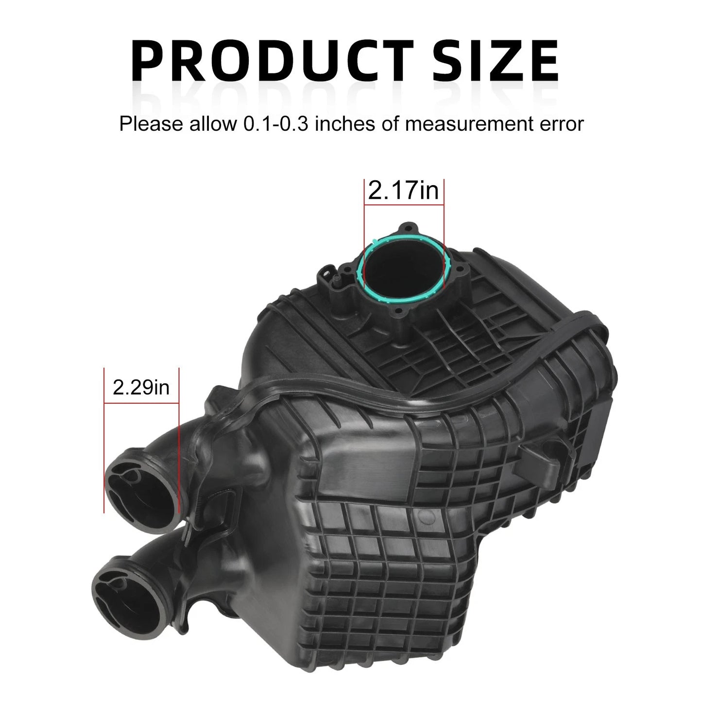 Intake Composite Manifold for Polaris RZR 900/S 4 900 (2015-2018) w/ Boot