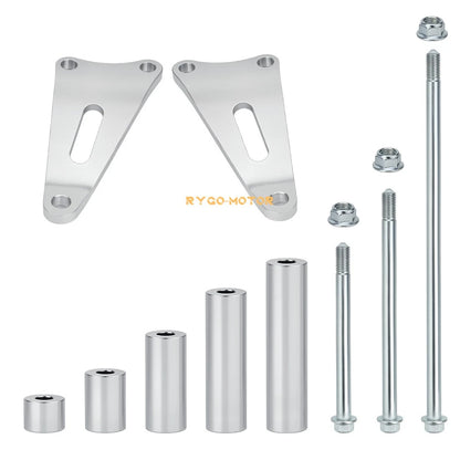 Engine Motor Mount Bracket Stay Collar Bolts Nuts for Honda TRX400EX TRX400X