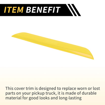 Passenger Side Seat Handle Trim for Jeep Wrangler JL JLU (2018-2024) Yellow