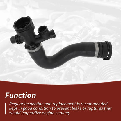Upper Radiator Coolant Water Hose for BMW X3 2.5L 3.0L (2007-2010)
