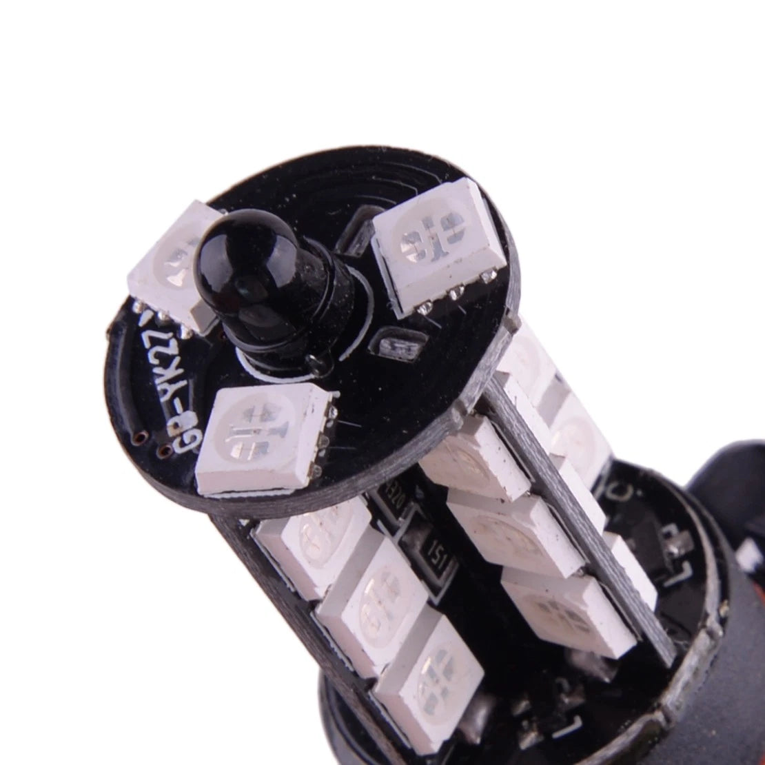 Wireless LED Fog Light Bulbs RGB 5050 27SMD for Sierra 1500 Yukon XL (2007-2014)