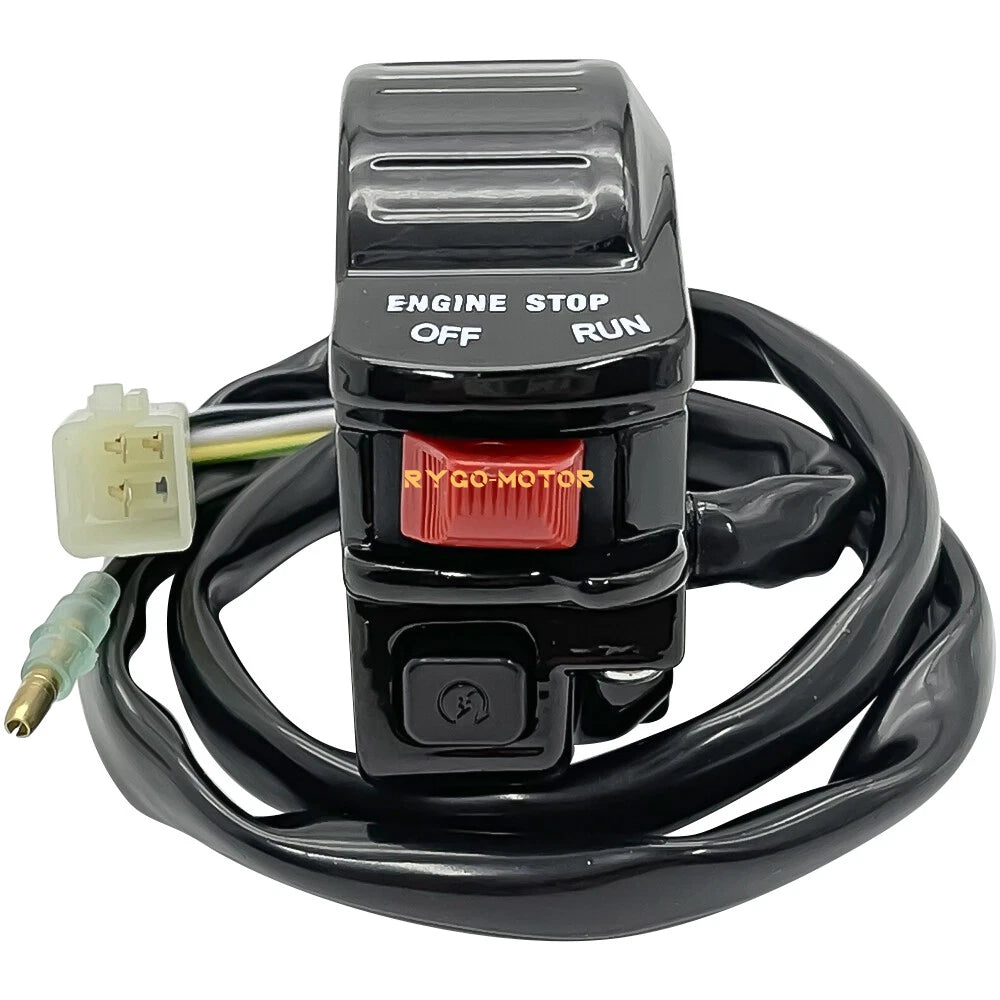 Left Handle Switch Start/Stop Button for Suzuki Quadsport 80 (1987–2006)