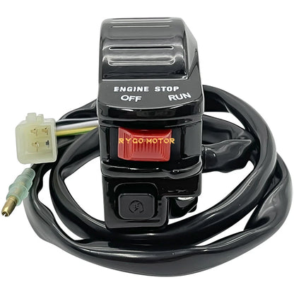 Left Handle Switch Start/Stop Button for Suzuki Quadsport 80 (1987–2006)