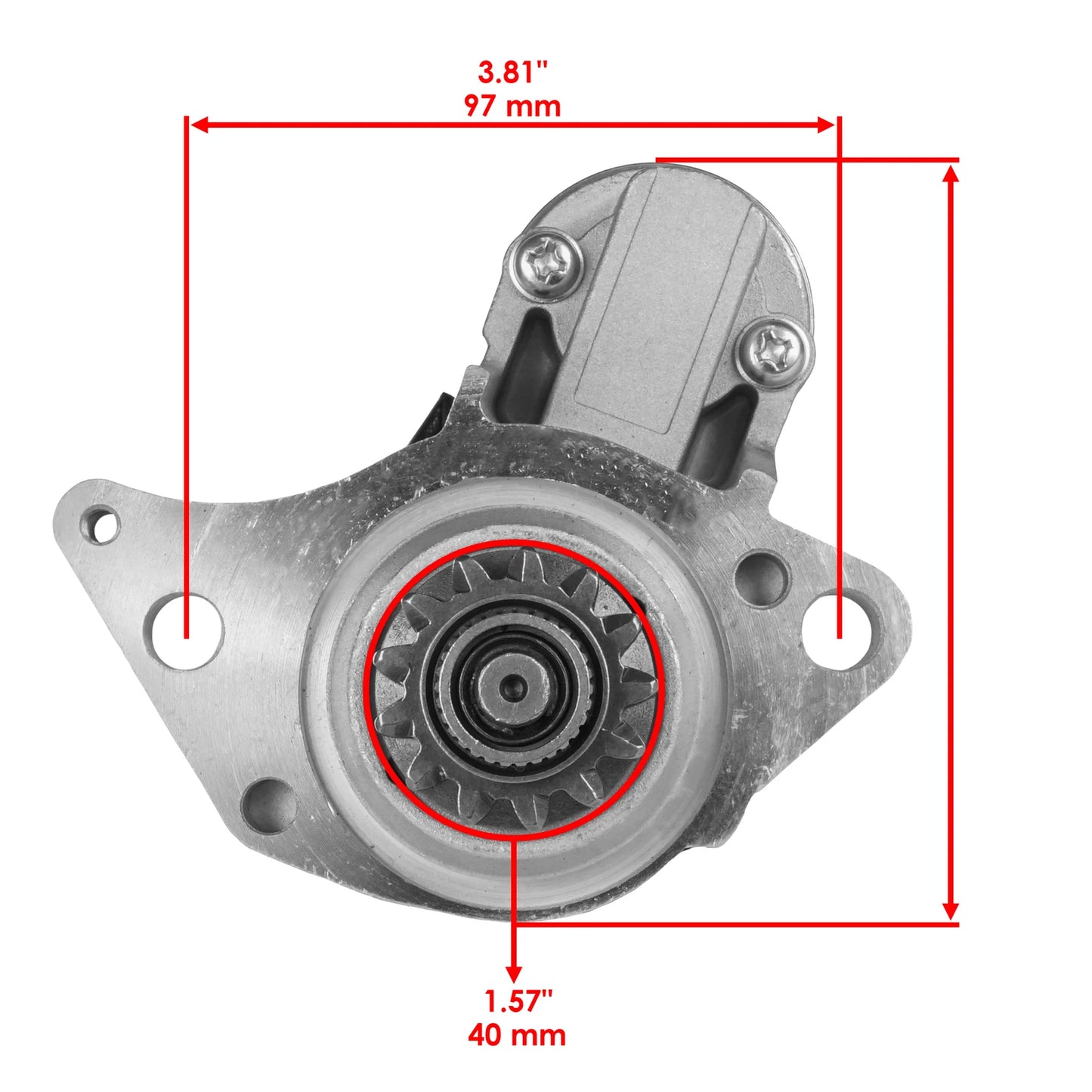 Starter for Honda Outboard 75-130HP (1997-2006)