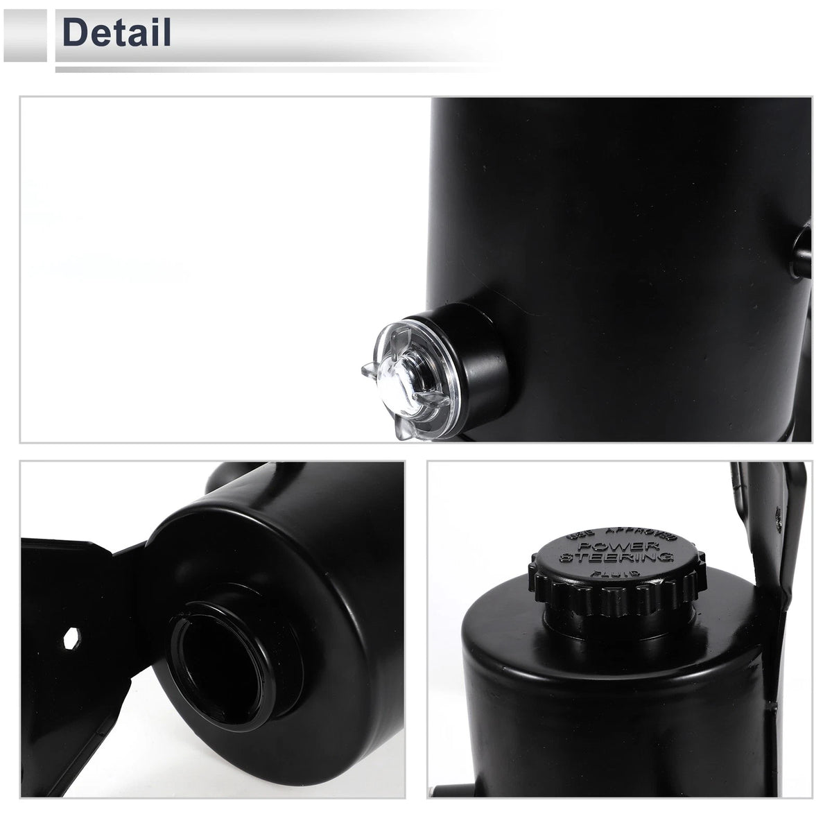 Power Steering Reservoir for Chevrolet Express 2500 3500 (2014-2022) 1 Pc Black