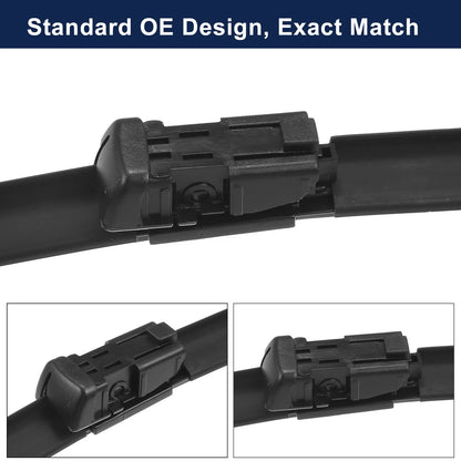 26" 16" Front Windshield Wiper Blades for Citroen C3 III (2009-2016)