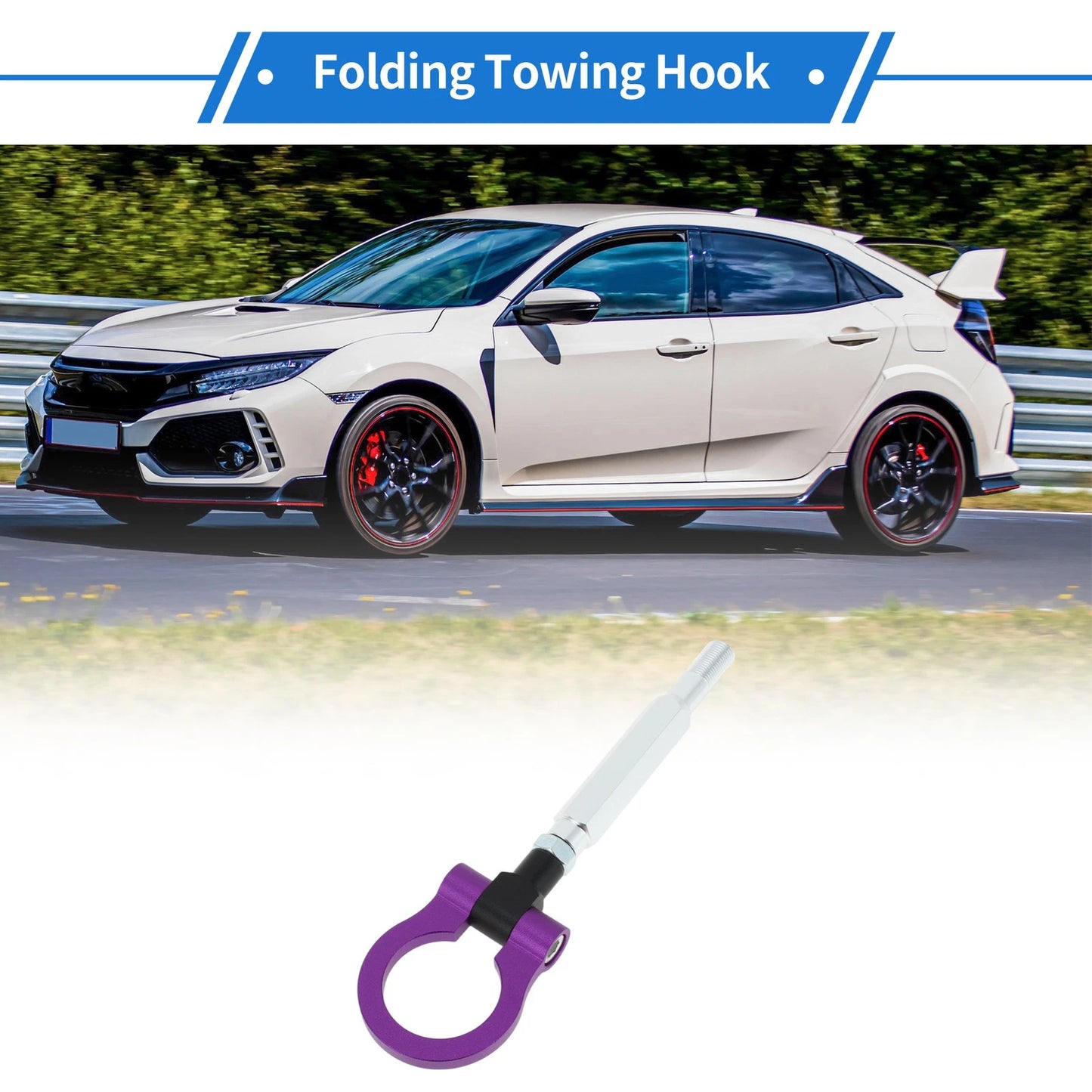 Folding Tow Hook for Subaru Impreza (2017-2023)