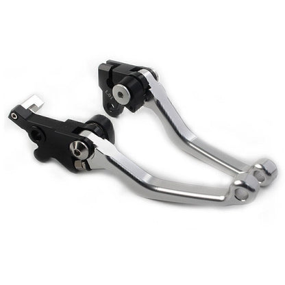 CNC Silver Pivot Brake Clutch Levers for Honda XR250 XR400 (1995-2007)