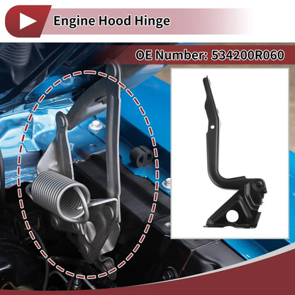 Hood Hinge 1pc Left for Toyota RAV4 (2009–2013)