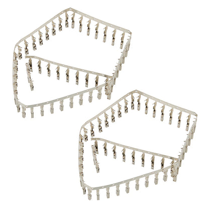 100Pcs License Plate Light Crimp Terminals