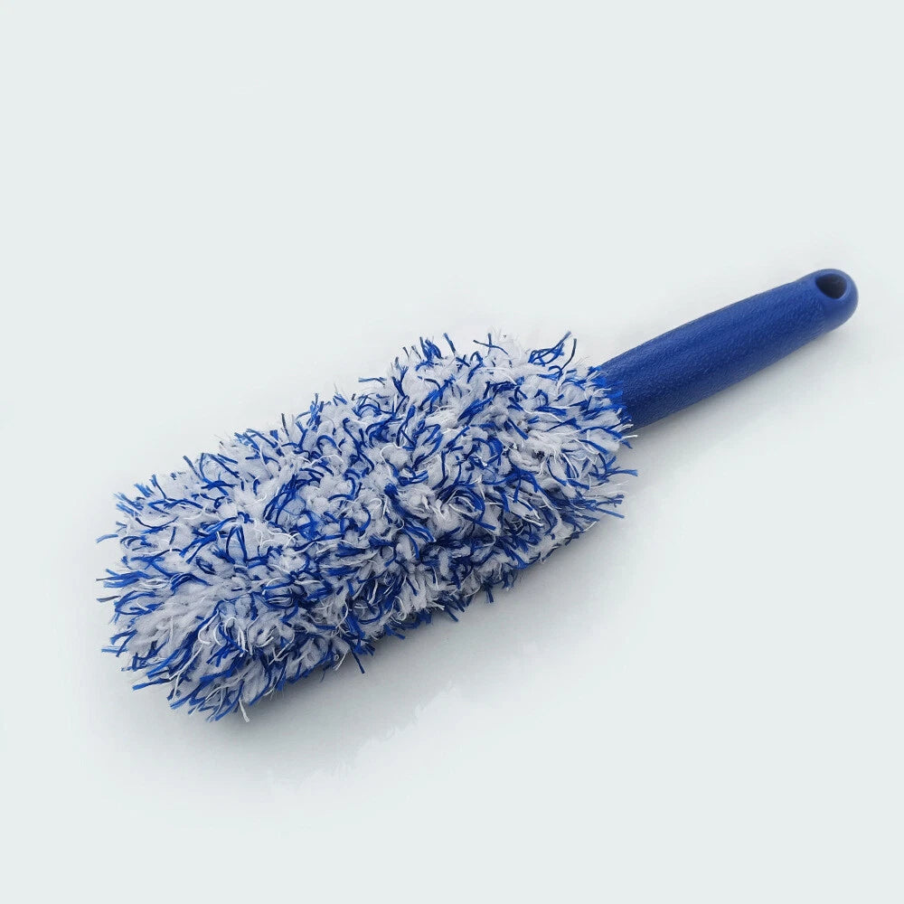 Soft Bristle Wheel Cleaning Brush Tool for Car Tire Alloy - 1 PCS